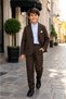 Boy's Milano Classic 100% Cotton 3-Piece Suit