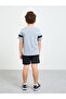 Boys Color Block T-Shirt And Shorts Set - 5