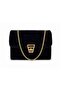 Women's Plush Gold Chain Strap Bag