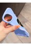 iPhone 16 Pro Max Compatible Case Camera Protector Blue Silicone Couple Phone Case Girl Pattern - 3