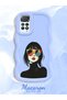 Redmi Note 11 Pro 4g Compatible Case Camera Protector Blue Silicone Couple Phone Case Girl Pattern - 2