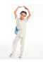 NAY LD LIC FRUITY STRIPE STITCH CLASSIC SS PJ SET-LDPJFSCSST11:LTGREEN:9-10YEARS - 4