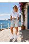 3-Piece Shorts for Women (Black-Grey-Navy Blue) Oversize Summer Shorts Anti-Sweat - 4