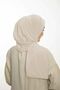 Ready-To-Wear Practical Snap-On Shawl Sandy - Women's Snap-On Hijab Shawl - 6