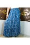Elastic Waist 3-Layer Ruffle Viscose Fabric Skirt, Mevlana Long Cotton Skirt, Size 38-46 - 4