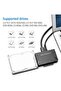 محول USB 3.0 إلى IDE/SATA محول القرص الصلب الخارجي باللون الأسود - 3