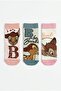 Licensed Bambi Ceylan 3-Pack Girls' Cotton Socks Daily Socks Gift Socks Cute Hero Socks School Socks Ba21590