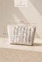 Makeup Bag Quilted Organizer - Travel Cosmetic Organizer Zippered Multi-Purpose Women's Bag 23X14X6 cm - 4