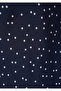 Polka Dot Navy Blue Midi Skirt 1310583-91623 - 7