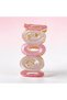 Mineli Stainless Steel Adjustable Pink, Purple, Gold Color Bracelet - 2