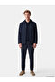 Navy Blue Regular Fit Men's Blazer Jacket - 2