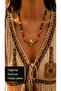 Natural Stone Liora Bohemian Women's Necklace – Handmade Stylish Design