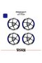 Yamaha mt-25 wide rim cover sticker decal model 16-piece set sticker high quality - 2
