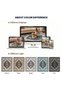 Machine Washable Persian Oriental Rug 2 Colors Non Slip Rubber Back Pet Friendly Thin Carpet For Majlis Living Bedroom - 5