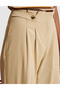 Beige Loose Fit Canvas Trousers 50321204-Vr011 - 6