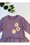 2-Piece Baby Girl Floral Embroidered Set 100% Cotton - 4