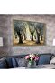 Signtouch Golden Floating Frame Trees Canvas Wall Art 60x90 cm With Outer Frame - 5