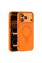 Case Pastello Magsafe Orange Compatible with Apple iPhone 18 Pro