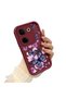 Tecno Camon 20 Compatible Case Camera Protector Claret Red Silicone Couple Phone Case Butterfly Pattern - 3