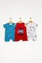3-Piece Baby Boy Romper Set Oeko-Tex ®   100% Cotton |   Summer Crew Neck, Short Sleeves |   With Economical Price