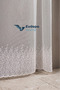Embroidered Skirt Ecru Tulle Curtain Tulle 1 for 2 Sparse Pleats Economical - 6