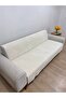 Non-Slip Sole Sponge WELSOFT Sofa - Sofa Bed Cover 170x210 ( 1 item ) cream color