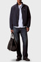 Waterproof Logo Regular Fit Coat Lv04Rg500Gcef Men's Coat Lv04Rg500G Cef - 3