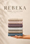 Bahar Model Partial Velvet 6-Piece Kitchen Towel Set 30X50 cm Soft Textured Drying Cloth