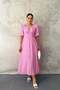 Pink Polka Dot Gipeli Dress