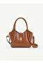 Peggy Women's Handbag and Shoulder Bag with Buckle Detail and Adjustable Strap - 2