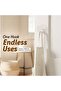 Clear Adhesive Wall Hooks, Transparent Plastic, No Drill, Apple Shape, Pack of 9 - 4