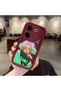 Tecno Camon 20 Pro 4g Compatible Case Camera Protector Burgundy Silicone Couple Phone Case Girl Pattern