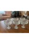 Set of 6 Ice Cream Bowls - 245 ml Glass Ice Cream and Dessert Bowls Set of 6 - Elegant Footed Serving Bowl (Jam, Snack, Pudding Presentation Bowl) - 7