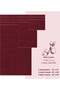 Safi Plus Towel Set Luxury Hotel Quality 600 GSM Genuine Combed Cotton, Super Soft & Absorbent Family Bath Towels 6 Piece Set - 2 Bath Towels, 2 Hand Towels, 2 Washcloths - Bordeaux - 6