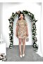 Elara Floral Embroidered Dress - 8