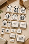 17 Piece Premium Luggage Organizer Set Travel Organizer