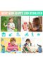 Kids Water Bottles With Straw, 600ml Toddler Drinks Bottle for School, Leakproof Children's Bottle BPA free Tritan Sport Bottle for Girls Boys (Green-dinosaur) - 7