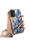 Samsung Galaxy A73 Compatible Hard Acrylic Back Silicone Edge Lens Protection Case