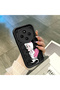 Redmi 14C 4G/5G Compatible Black Silicone Case Shockproof with Camera Protection
