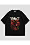 تي شيرت مطبوع عليه Slipknot للجنسين مقاس كبير