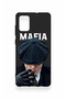 Samsung-A71 Compatible Mafia Patterned Silicone Case - 2