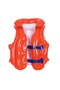 Plain Kids Swim Vest, Flotation Jacket, Adjustable Safety Strap - 6