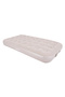 Double Air Mattress Set, Hand Pump, 191x99x25cm, Beige - 4