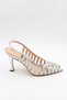 Women's Evening Dress Shoes with Stone Heels Gj 26Y 204-2 - 3