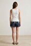 Short Skirt Embroidered Double Breasted - 2
