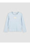 Lcw kids crew neck embroidered girl's 2-pack t-shirt - 4