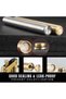 CigiLite Vintage Trench Kerosene Lighter, Refillable Metal Wick Lighter, Retro Nunchucks Style Design, Portable Windproof Flame for Kitchen Use & Outdoor Gifts (Golden) - 4