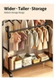 1 Metal Freestanding Clothes Rack Storage Organizer Bedroom Stable Rustproof Shoe Shelf - 6