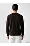 Crew Neck Men's Knitwear Sweater (W6) - 4