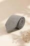 Gray Beige Classic Linen Tie Kk13875 - 2